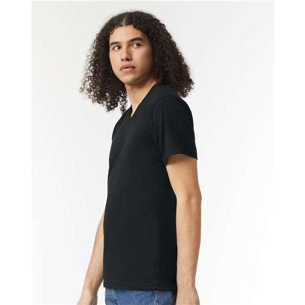 no-logo American Apparel CVC V-Neck Tee-Apparel-American Apparel-Thread Logic