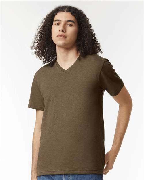 no-logo American Apparel CVC V-Neck Tee-Apparel-American Apparel-Thread Logic