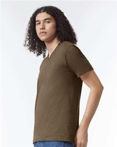 no-logo American Apparel CVC V-Neck Tee-Apparel-American Apparel-Thread Logic