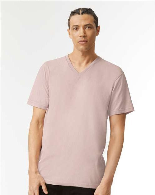 no-logo American Apparel CVC V-Neck Tee-Apparel-American Apparel-Thread Logic