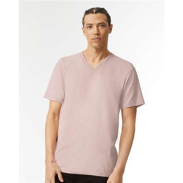 no-logo American Apparel CVC V-Neck Tee-Apparel-American Apparel-Thread Logic