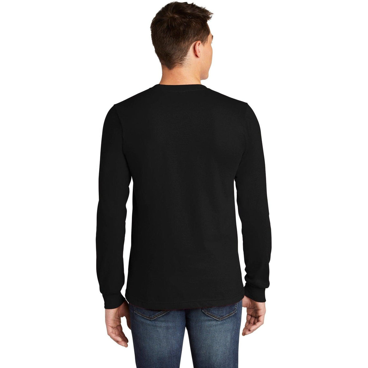 no-logo American Apparel Fine Jersey Long Sleeve T-Shirt-Regular-American Apparel-Thread Logic