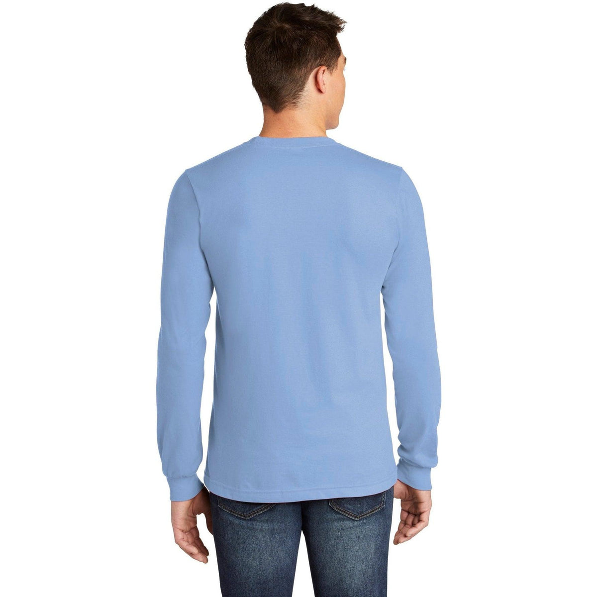no-logo American Apparel Fine Jersey Long Sleeve T-Shirt-Regular-American Apparel-Thread Logic