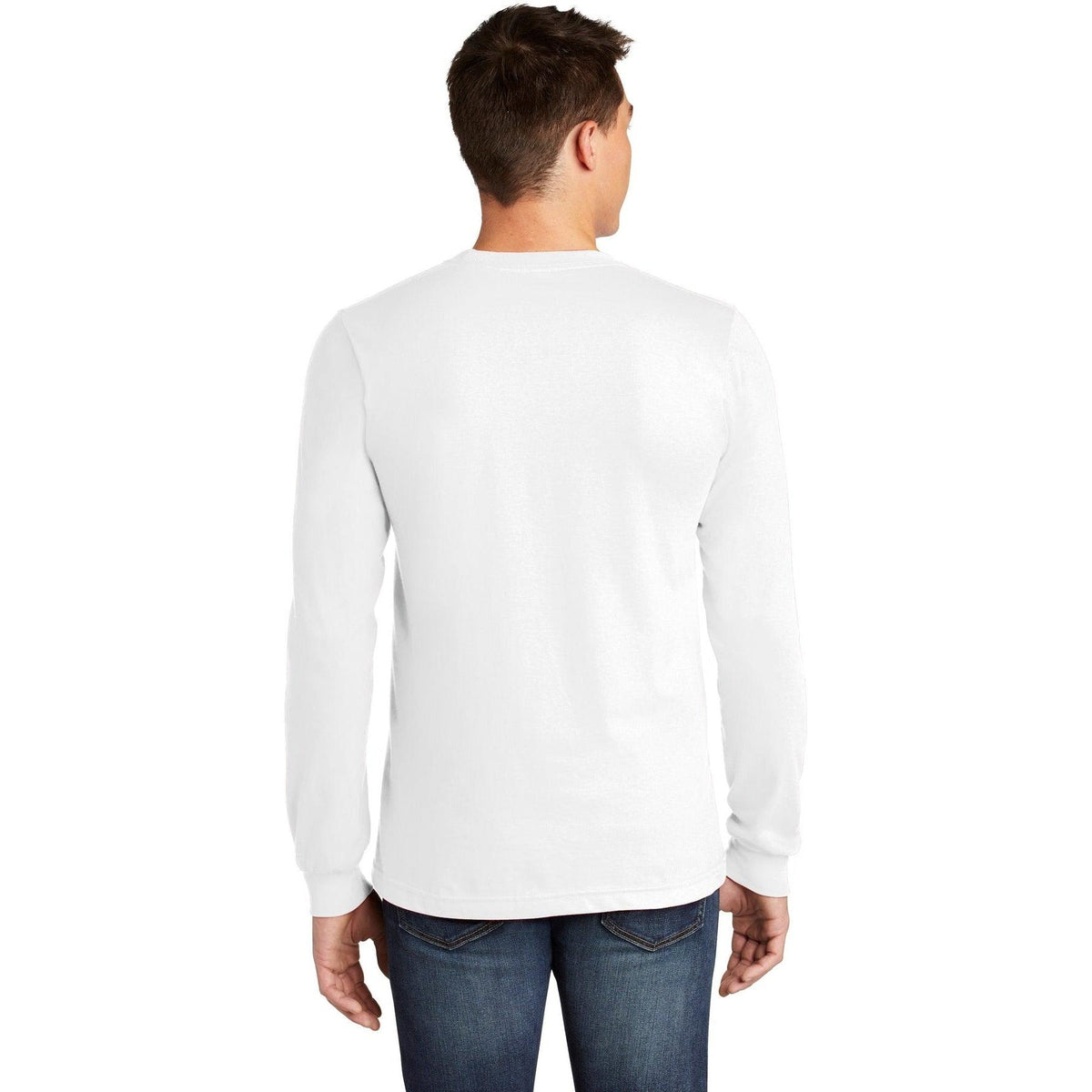 no-logo American Apparel Fine Jersey Long Sleeve T-Shirt-Regular-American Apparel-Thread Logic