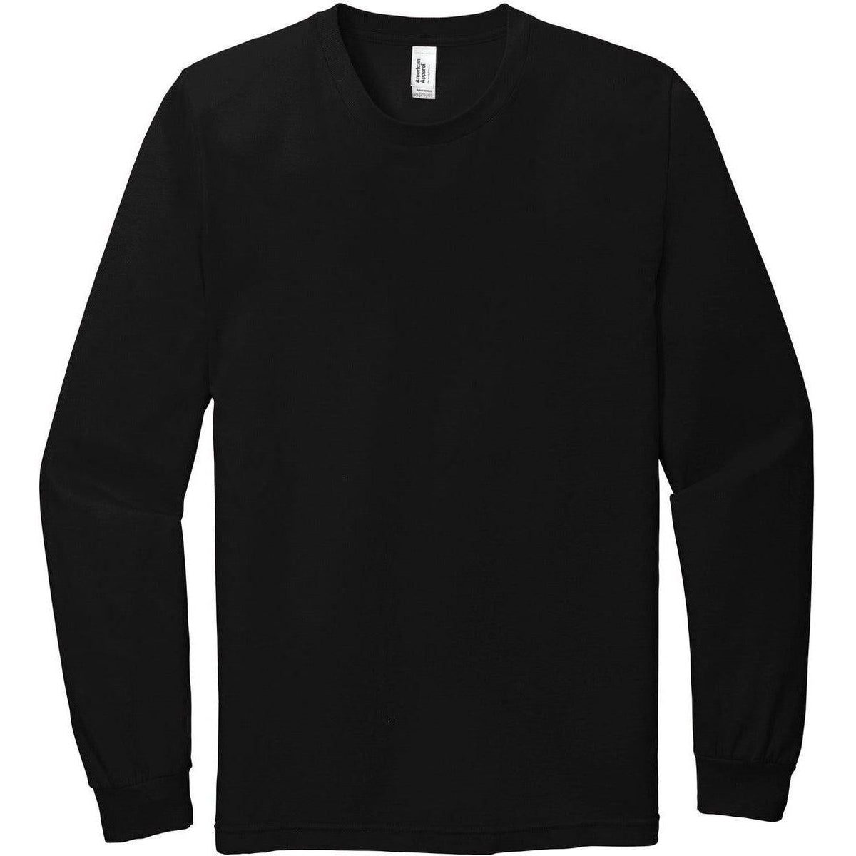 no-logo American Apparel Fine Jersey Long Sleeve T-Shirt