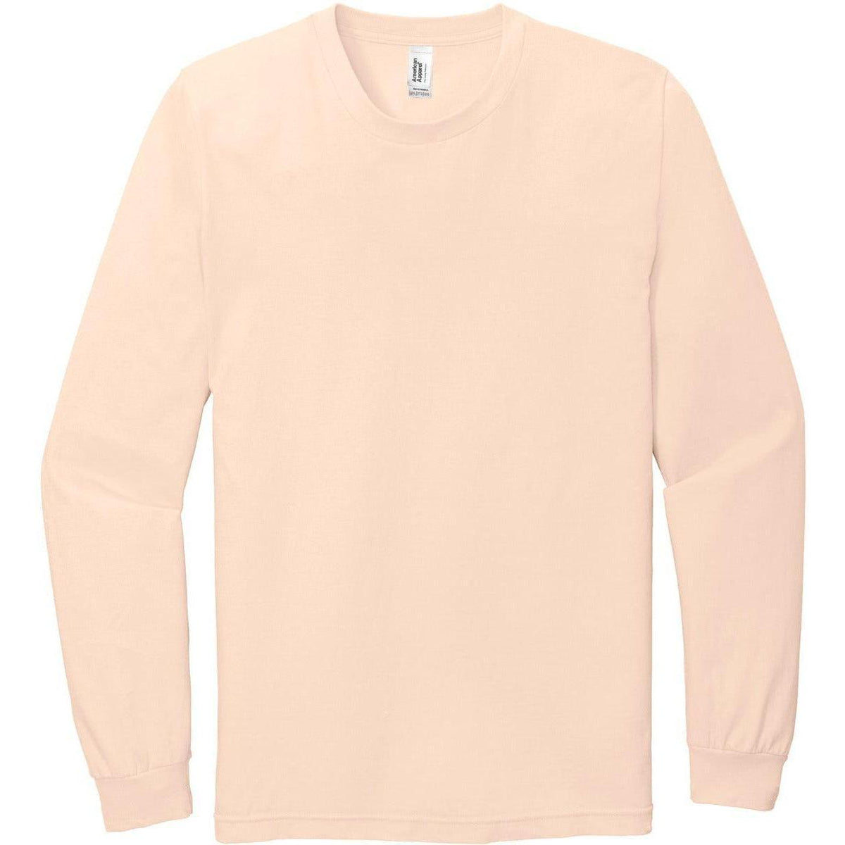 no-logo American Apparel Fine Jersey Long Sleeve T-Shirt