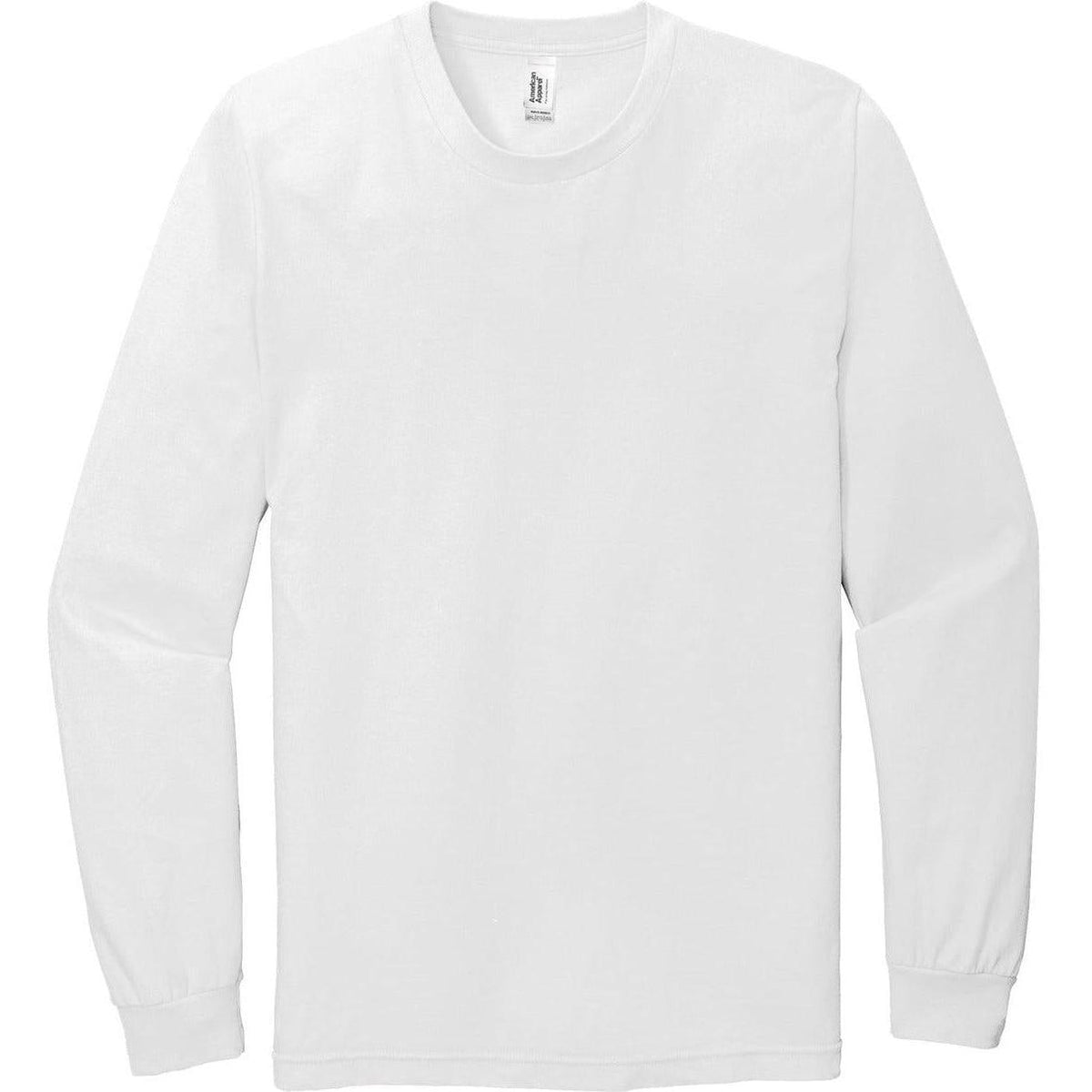 no-logo American Apparel Fine Jersey Long Sleeve T-Shirt