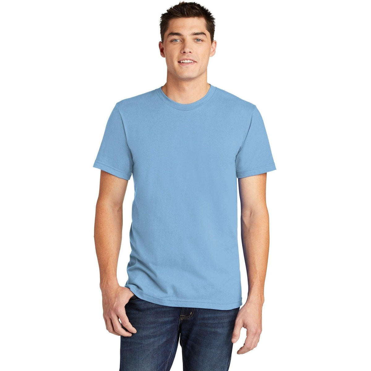 no-logo American Apparel Fine Jersey T-Shirt-Regular-American Apparel-Thread Logic