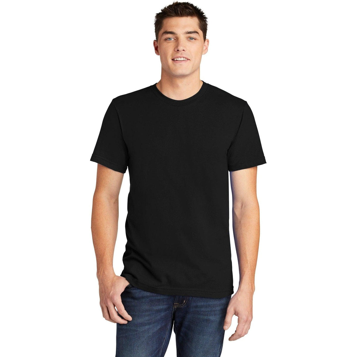 no-logo American Apparel Fine Jersey T-Shirt-Regular-American Apparel-Thread Logic