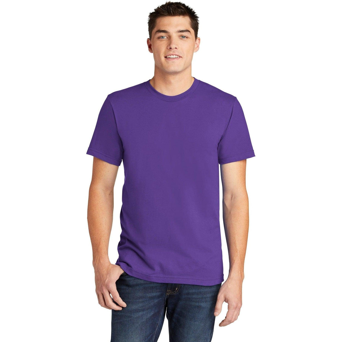 no-logo American Apparel Fine Jersey T-Shirt-Regular-American Apparel-Thread Logic