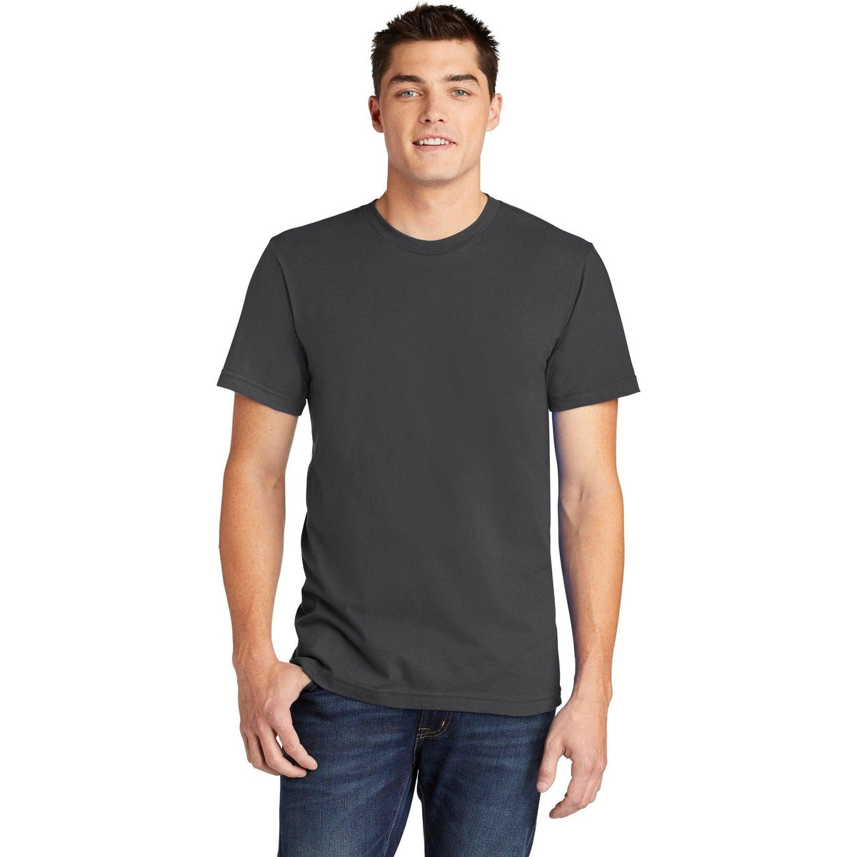no-logo American Apparel Fine Jersey T-Shirt-Regular-American Apparel-Thread Logic