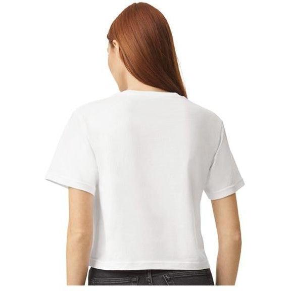 no-logo American Apparel Ladies Fine Jersey Boxy Tee-Apparel-American Apparel-Thread Logic