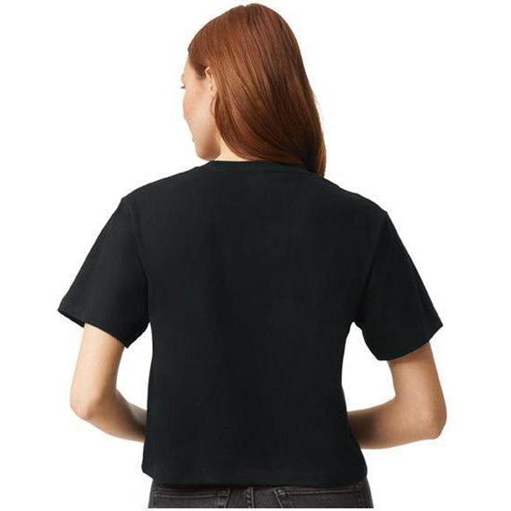no-logo American Apparel Ladies Fine Jersey Boxy Tee-Apparel-American Apparel-Thread Logic