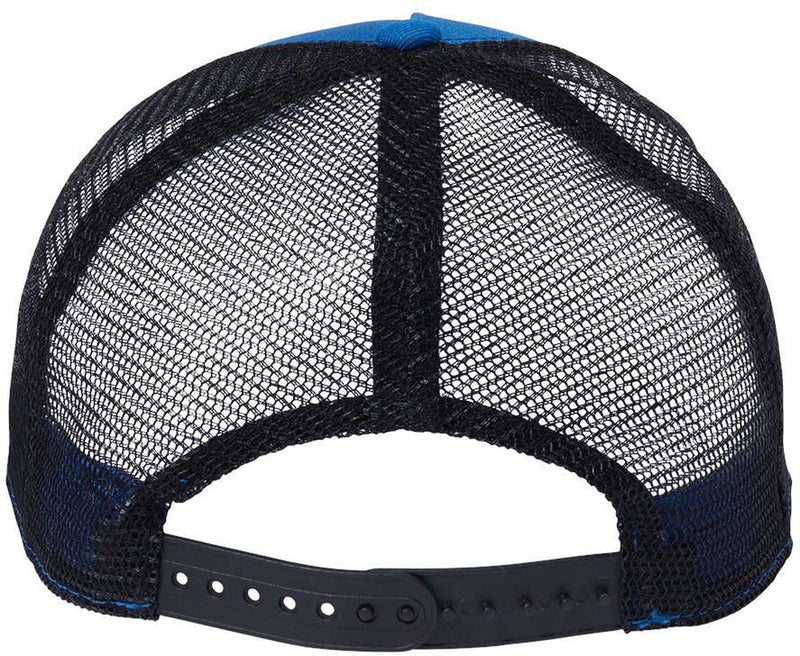 no-logo Atlantis Headwear Rapper Recycled Sustainable Trucker Cap-Headwear-Atlantis Headwear-Thread Logic 