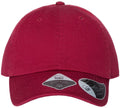 Atlantis Headwear Sustainable Dad Hat-Apparel-Atlantis Headwear-Cardinal Red-Adjustable-Thread Logic 