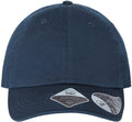 Atlantis Headwear Sustainable Dad Hat-Apparel-Atlantis Headwear-Navy-Adjustable-Thread Logic 