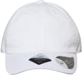Atlantis Headwear Sustainable Dad Hat-Apparel-Atlantis Headwear-White-Adjustable-Thread Logic 