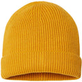 Atlantis Headwear Sustainable Fine Rib Knit-Apparel-Atlantis Headwear-Mustard Yellow-OSFA-Thread Logic