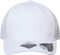Atlantis Headwear Sustainable Five-Panel Trucker Cap-Apparel-Atlantis Headwear-White/ White-Adjustable-Thread Logic 