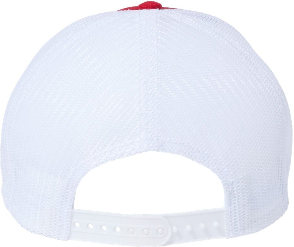 no-logo Atlantis Headwear Sustainable Recy Three Trucker Cap-Headwear-Atlantis Headwear-Thread Logic 