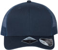 Atlantis Headwear Sustainable Trucker Cap-Apparel-Atlantis Headwear-Navy/ Navy-Adjustable-Thread Logic 