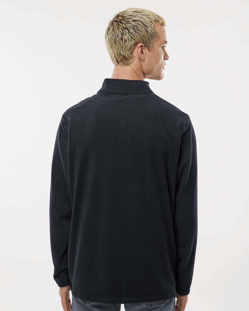 no-logo Augusta Eco Revive Micro-Lite Fleece Quarter-Zip Pullover-Augusta-Thread Logic