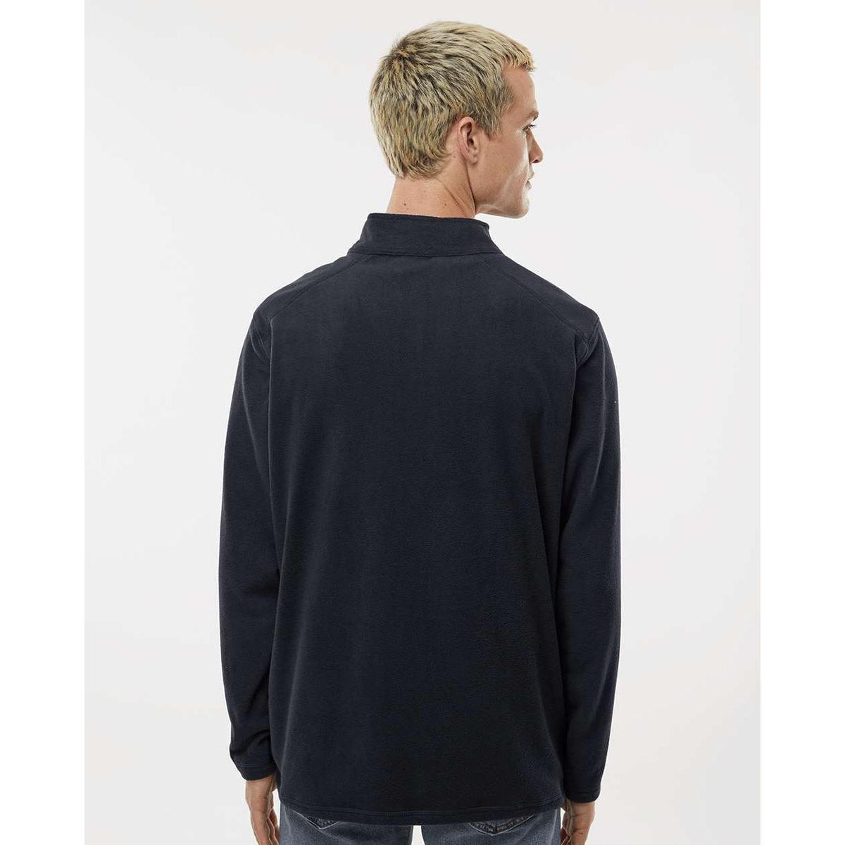 no-logo Augusta Eco Revive Micro-Lite Fleece Quarter-Zip Pullover-Augusta-Thread Logic