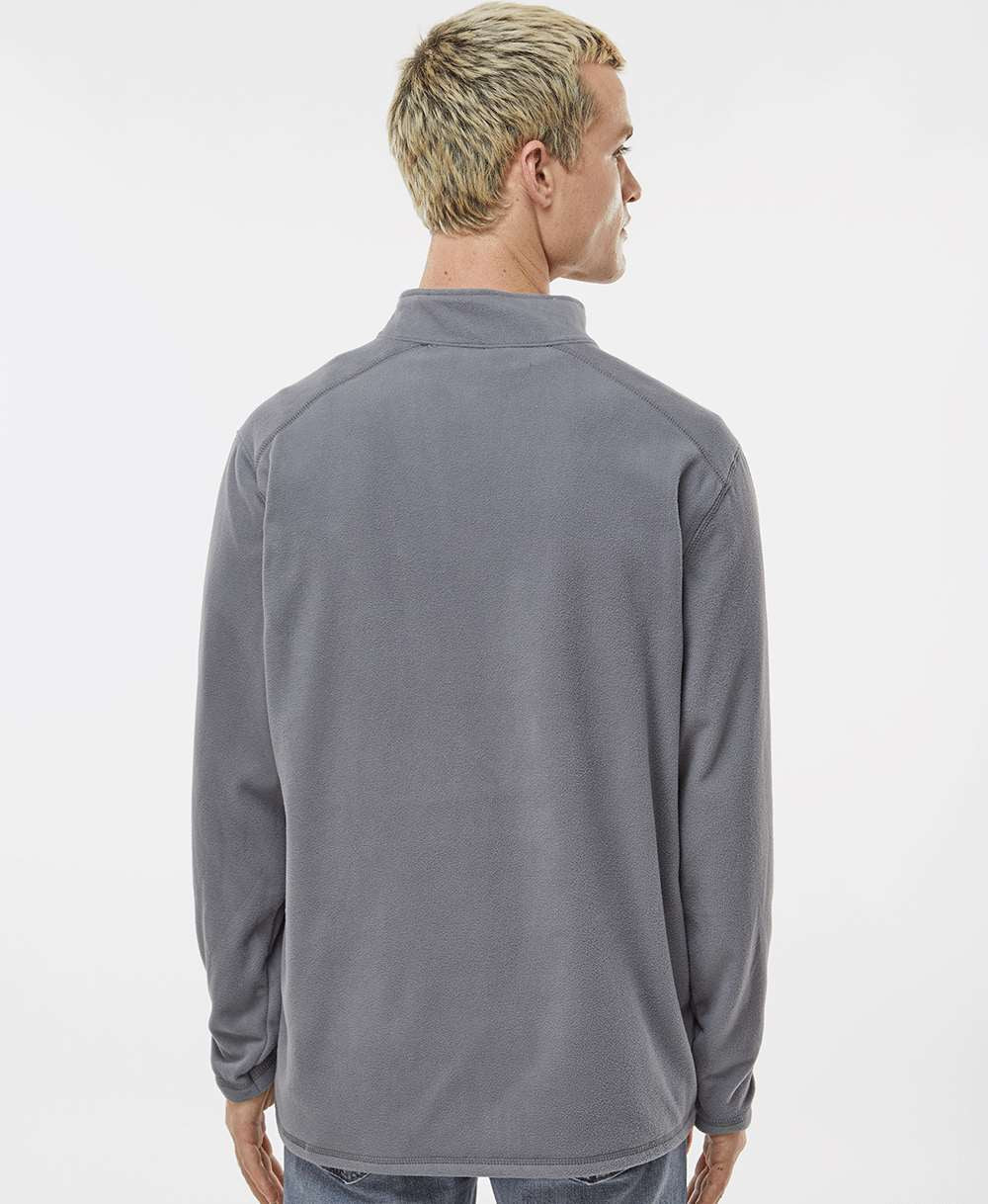 no-logo Augusta Eco Revive Micro-Lite Fleece Quarter-Zip Pullover-Augusta-Thread Logic