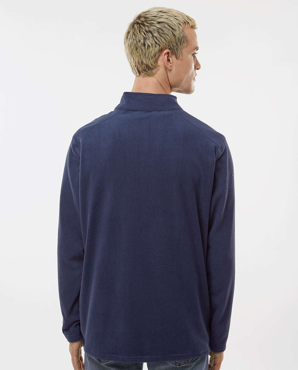 no-logo Augusta Eco Revive Micro-Lite Fleece Quarter-Zip Pullover-Augusta-Thread Logic