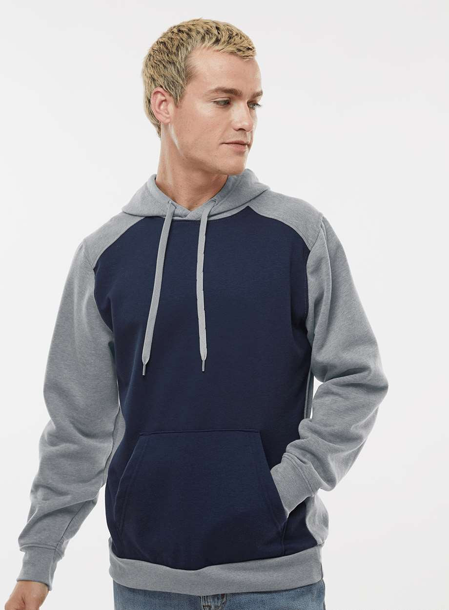 no-logo Augusta Eco Revive Three-Season Triblend Fleece Hooded Sweatshirt-Augusta-Thread Logic