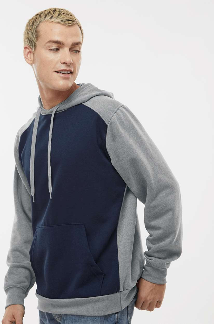 no-logo Augusta Eco Revive Three-Season Triblend Fleece Hooded Sweatshirt-Augusta-Thread Logic
