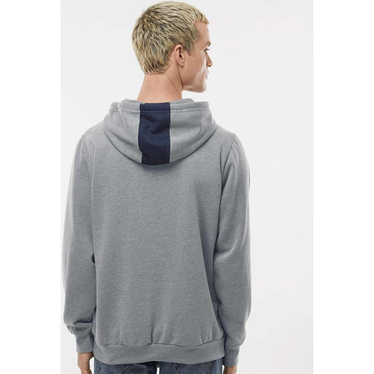 no-logo Augusta Eco Revive Three-Season Triblend Fleece Hooded Sweatshirt-Augusta-Thread Logic