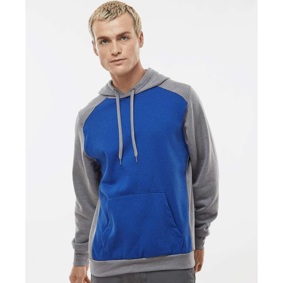 no-logo Augusta Eco Revive Three-Season Triblend Fleece Hooded Sweatshirt-Augusta-Thread Logic