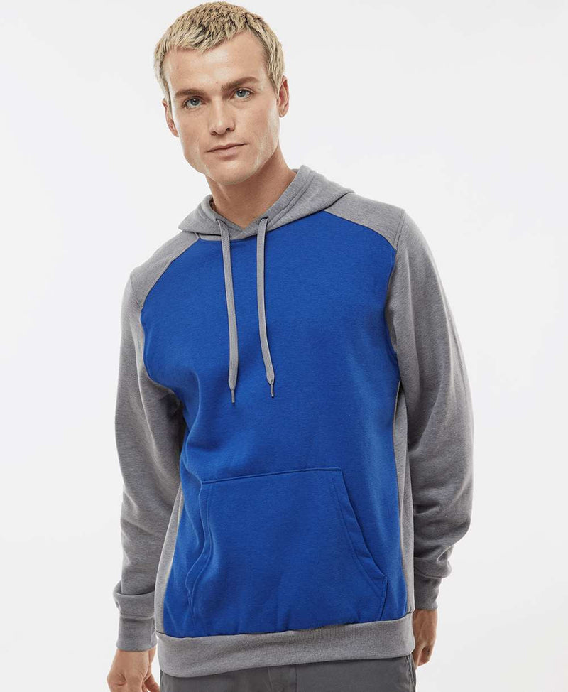 no-logo Augusta Eco Revive Three-Season Triblend Fleece Hooded Sweatshirt-Augusta-Thread Logic