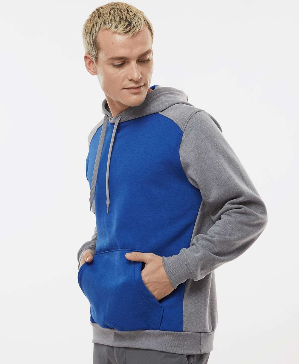 no-logo Augusta Eco Revive Three-Season Triblend Fleece Hooded Sweatshirt-Augusta-Thread Logic
