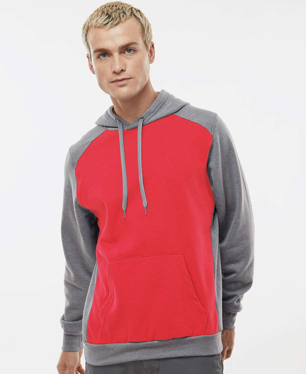 no-logo Augusta Eco Revive Three-Season Triblend Fleece Hooded Sweatshirt-Augusta-Thread Logic