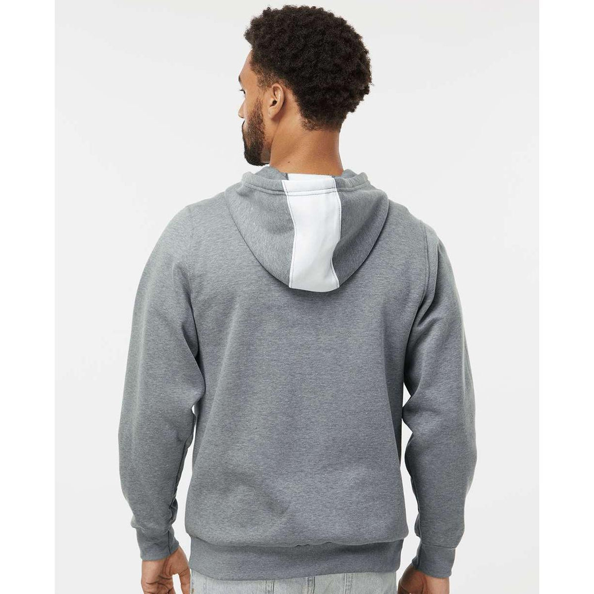 no-logo Augusta Eco Revive Three-Season Triblend Fleece Hooded Sweatshirt-Augusta-Thread Logic