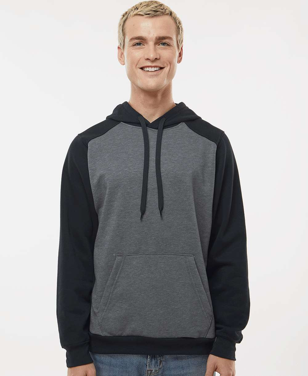 no-logo Augusta Eco Revive Three-Season Triblend Fleece Hooded Sweatshirt-Augusta-Thread Logic
