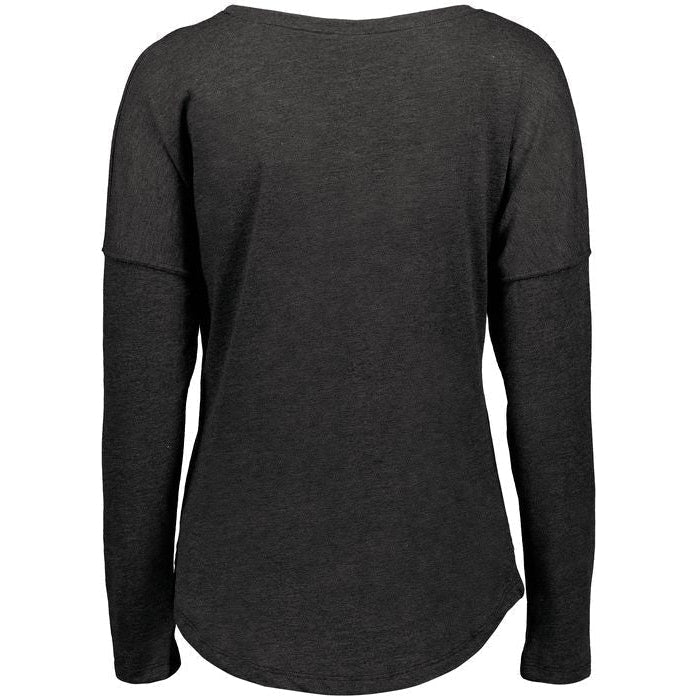 no-logo Augusta Ladies Lux Tri-Blend Long Sleeve Tee-Ladies T-Shirts-Augusta-Thread Logic
