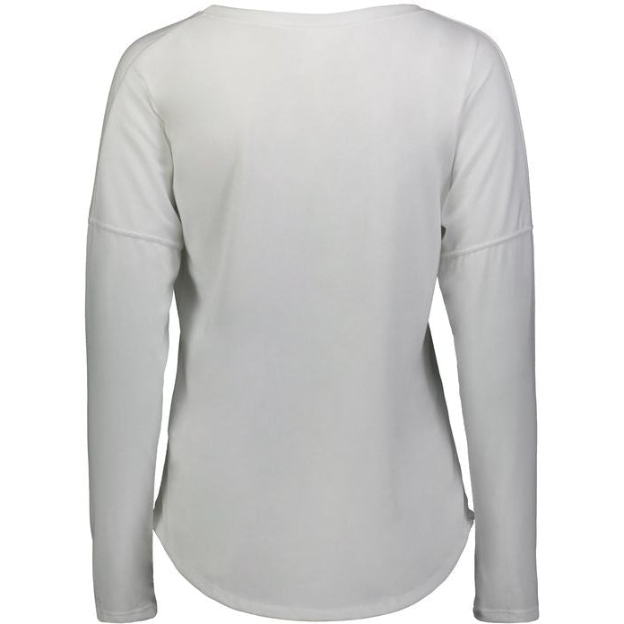 no-logo Augusta Ladies Lux Tri-Blend Long Sleeve Tee-Ladies T-Shirts-Augusta-Thread Logic
