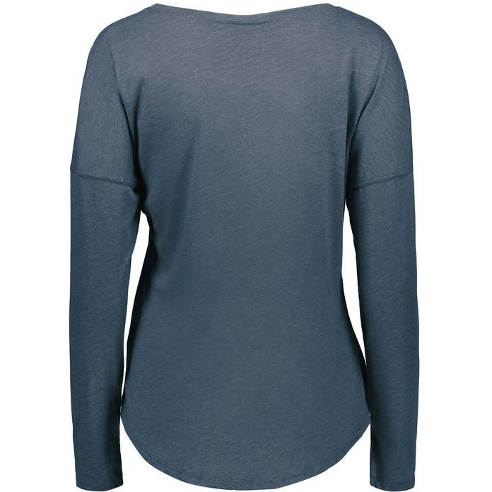 no-logo Augusta Ladies Lux Tri-Blend Long Sleeve Tee-Ladies T-Shirts-Augusta-Thread Logic