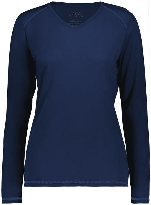 Augusta Ladies Super Soft-Spun Poly Long Sleeve Tee