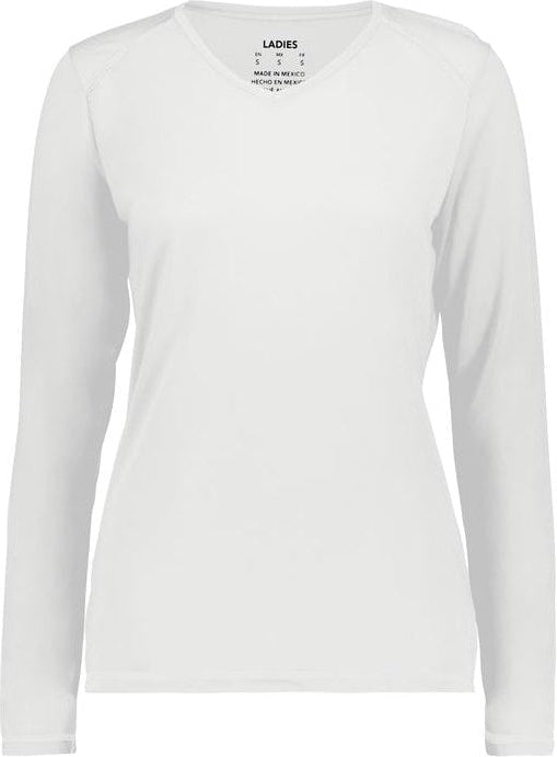 Augusta Ladies Super Soft-Spun Poly Long Sleeve Tee