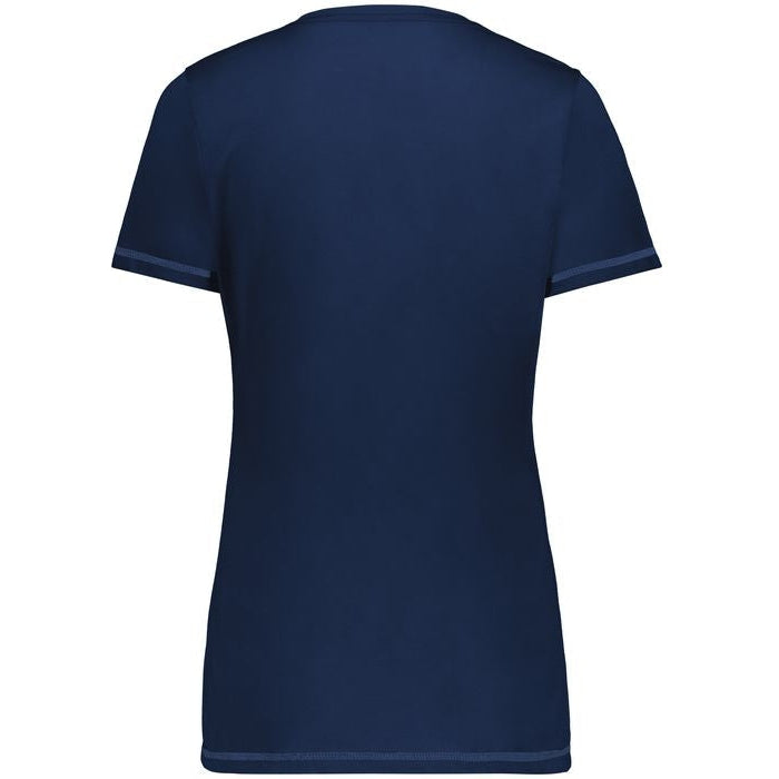 no-logo Augusta Ladies Super Soft-Spun Poly Tee-Ladies T-Shirts-Augusta-Thread Logic