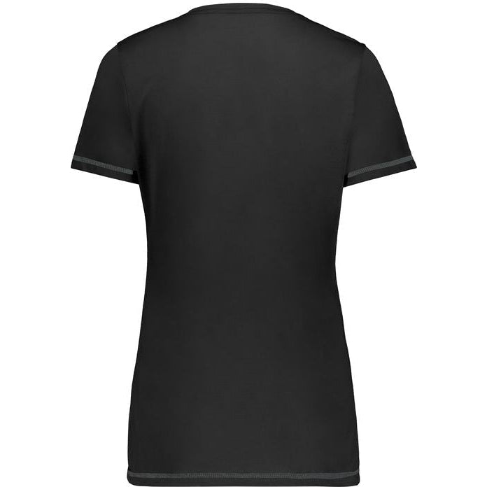 no-logo Augusta Ladies Super Soft-Spun Poly Tee-Ladies T-Shirts-Augusta-Thread Logic