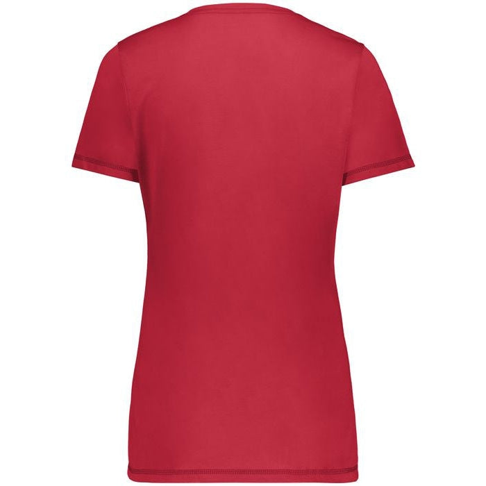 no-logo Augusta Ladies Super Soft-Spun Poly Tee-Ladies T-Shirts-Augusta-Thread Logic