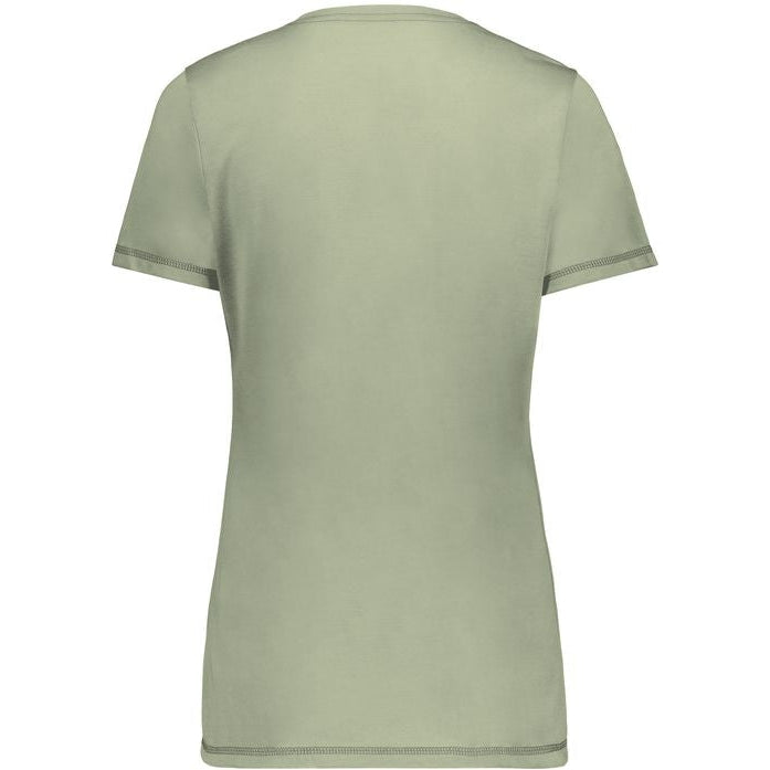 no-logo Augusta Ladies Super Soft-Spun Poly Tee-Ladies T-Shirts-Augusta-Thread Logic