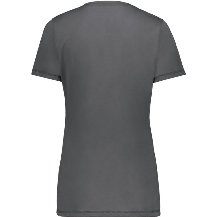 no-logo Augusta Ladies Super Soft-Spun Poly Tee-Ladies T-Shirts-Augusta-Thread Logic