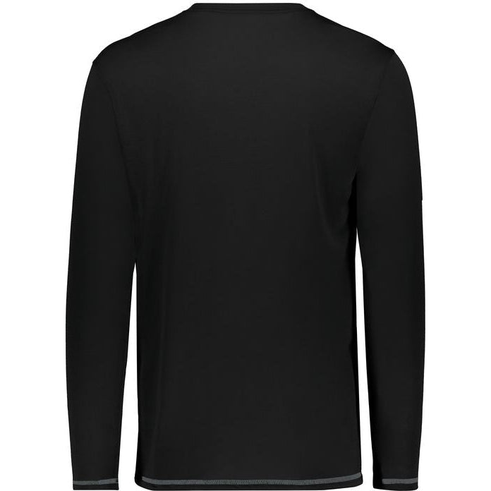 no-logo Augusta Super Soft-Spun Poly Long Sleeve Tee-Men's T-Shirts-Augusta-Thread Logic