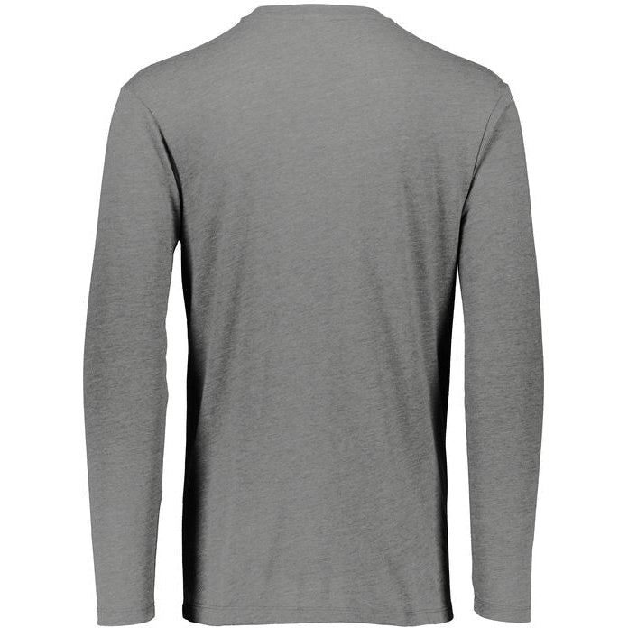 no-logo Augusta Tri-Blend Long Sleeve Tee-Men's T-Shirts-Augusta-Thread Logic